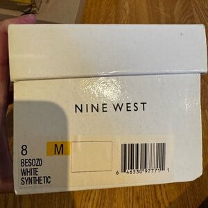 Nine West Besozo White Synthetic Footwear